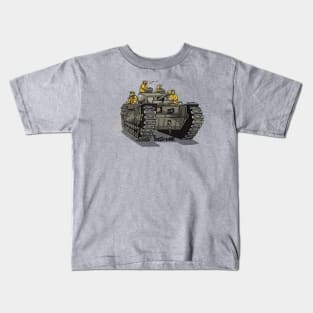 The Dogs of War: Churchill Tank Kids T-Shirt